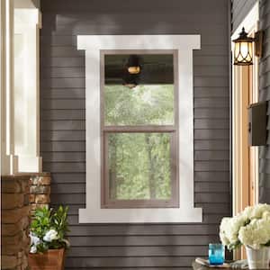 35.5 in. x 59.5 in. Select Series Single Hung Vinyl Clay Window with HPSC Glass and Screen Included