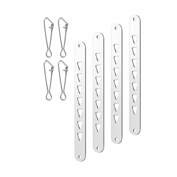 Wire Pulling Tools Circuit Size Pulling Head Cable Puller Grip Device Stainless Steel Silver 4-Pack Efficient