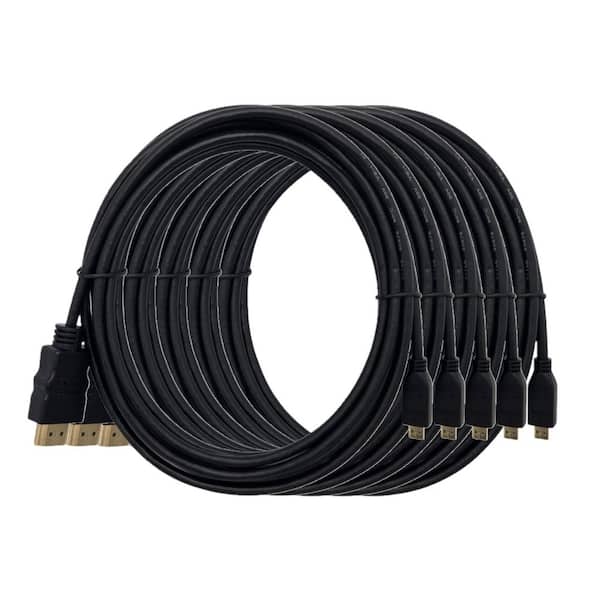 Micro Connectors, Inc 15 ft. HDMI to Micro HDMI High-Speed with