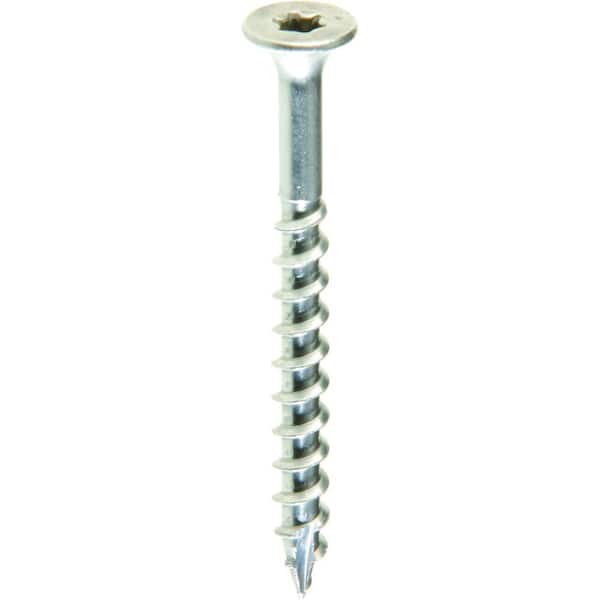 Stainless Steel Deck Screws Square Drive Wood #10 x 2-1/2" Qty 250 