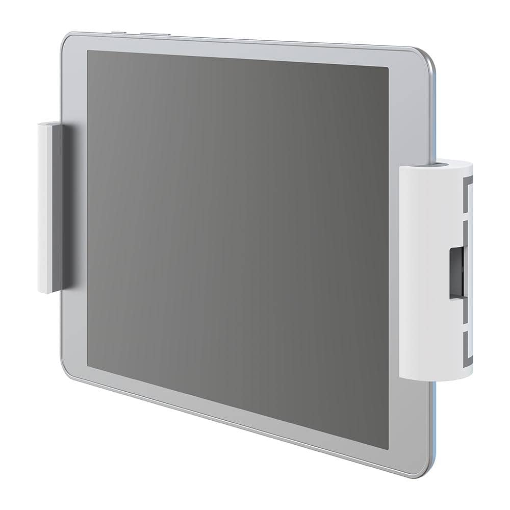 White Fixed Tablet Wall Mount with 360° Rotation