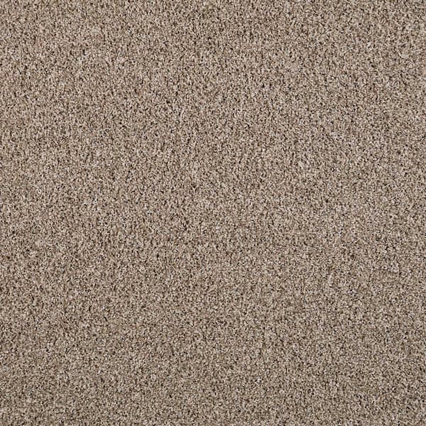 Lifeproof with Petproof Technology Barx II - Neutral - Beige 56 oz. Triexta  Texture Installed Carpet 0778D-26-12 - The Home Depot