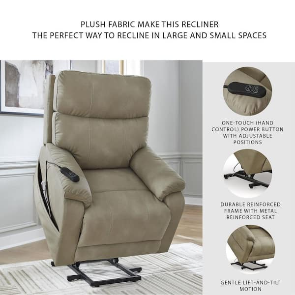 Signature DESIGN BY ASHLEY Next-Gen Durapella Beige Faux Leather