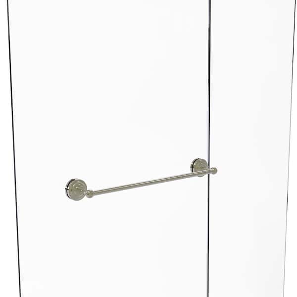 Allied Brass Que New Satin Nickel Brass Bath Accessory Set Allied Brass Que New Satin Nickel Brass Bath Accessory Set