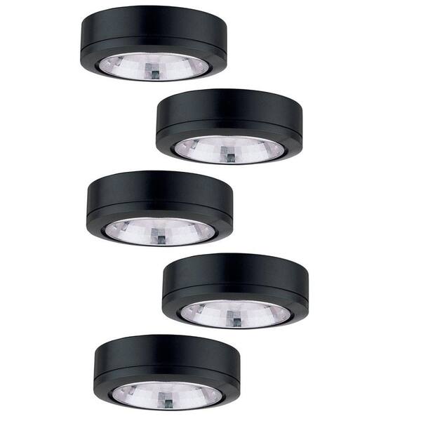 Generation Lighting Ambiance 5-Light Xenon Low-Voltage Black Disk Kits