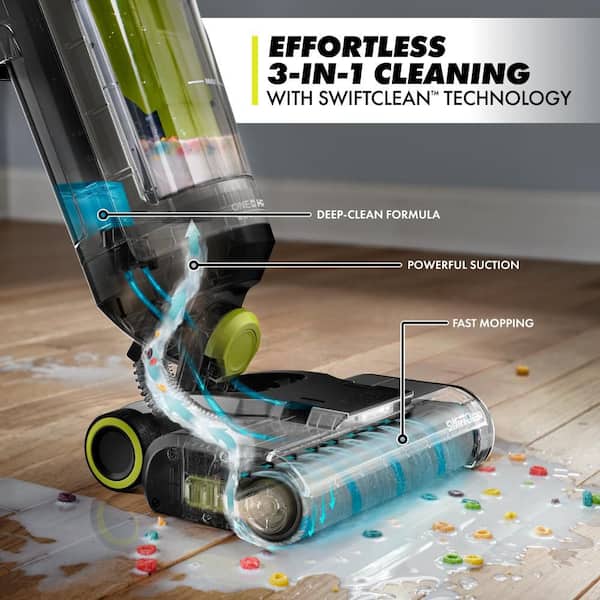 RYOBI ONE+ HP Cordless Swiftclean Wet/Dry Vacuum Mop (Tool Only