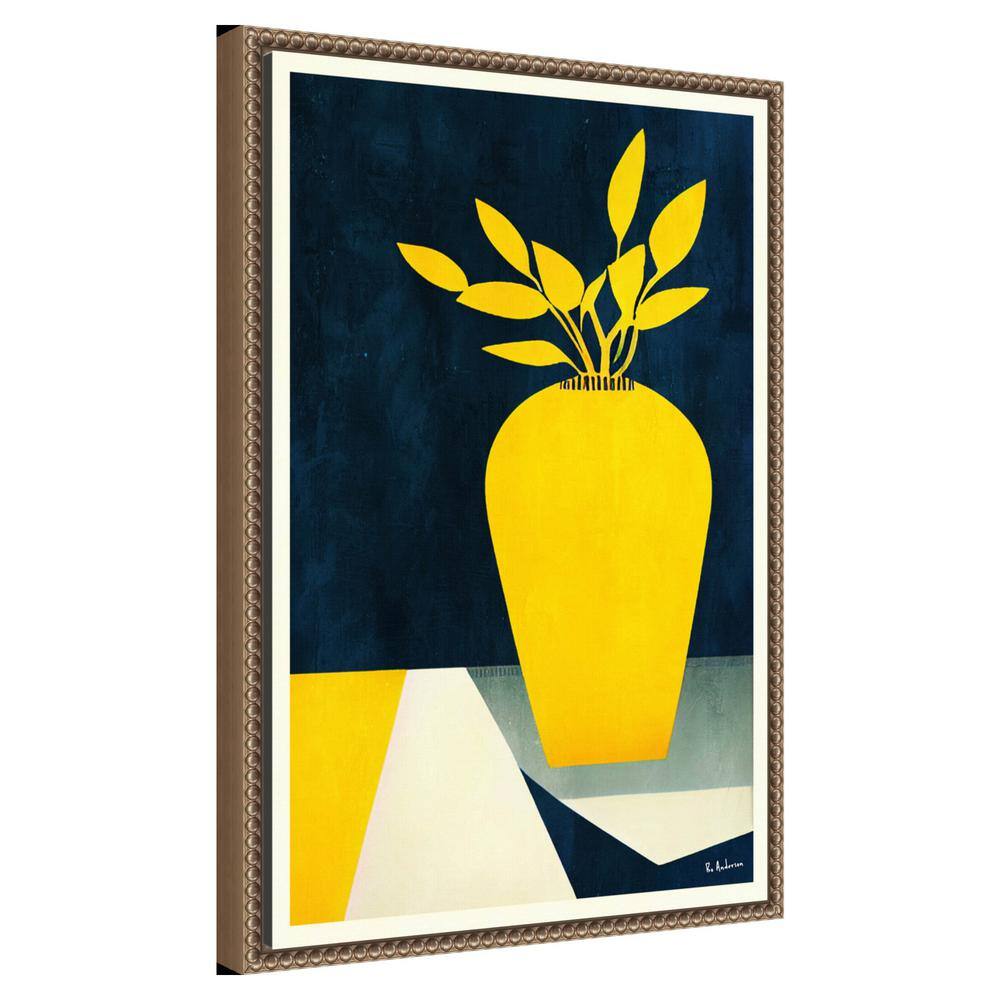 Amanti Art June Flowers by Bo Anderson Canvas Wall Art Print Framed 16 x 23-in.