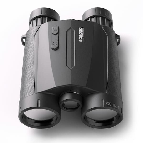 Wildaven Black Laser Rangefinder Binocular with 1500 Yards Laser and 8X Magnification