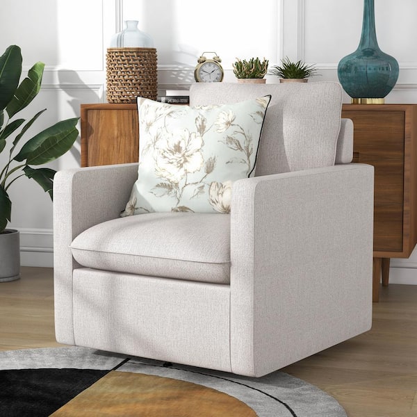Regale Taupe Swivel Chair