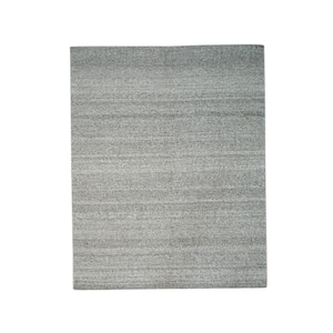 Natural White 6 ft. x 9 ft. Hand-Knotted Wool Modern flatweave Rug Area Rug