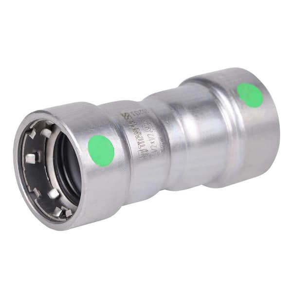 T TITANPRESS 1-1/2 in. Carbon Steel Press Coupling EPDM Mechanical