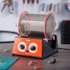 Poliertrommel Schmuck-Poliermaschine 5 kg, Rotary Tumbler Oberflächenpolierer 60 W, Schmuck Polieren Dreh-Tumbler Einstellbare Zeit & Drehzahl Polierer Kugelmühle, für Gold, Silber usw. | DE