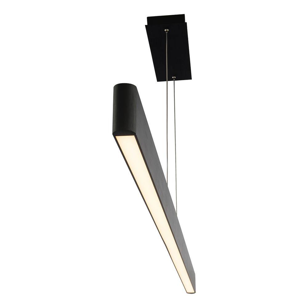 Volo 54" Black Glass LED Indoor/Outdoor Pendant