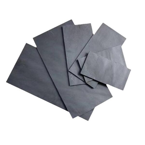 COOLSHARK Gray 15.7 in. x 7.9 in. x 0.75 in. Quartzite Stone Look Natural Bluestone Paver for Patio, Deck, Garden