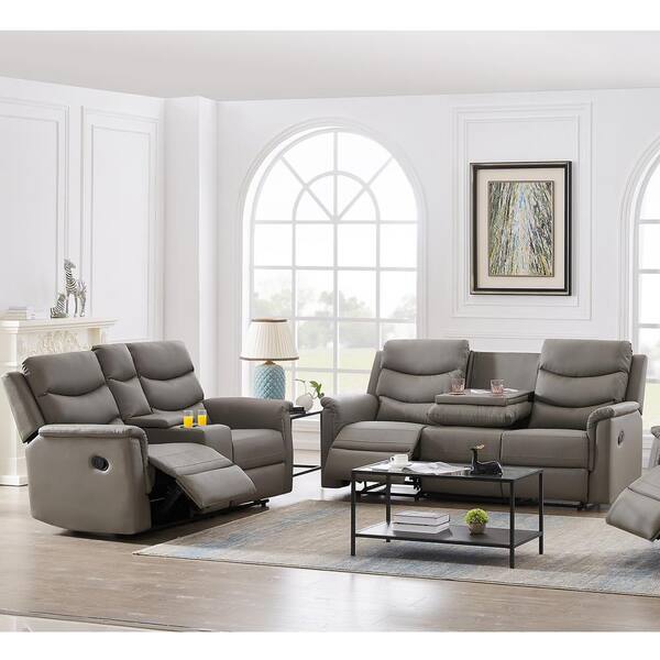 3 seater and 2 seater recliner sofas