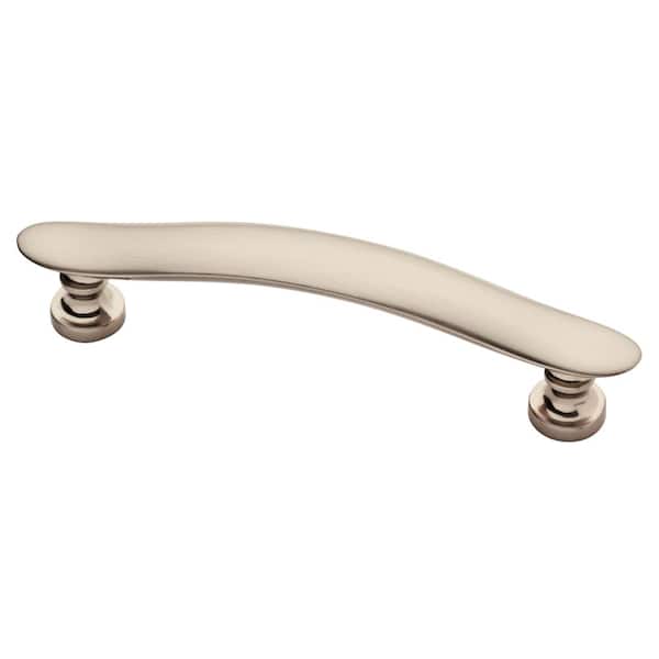 Liberty Elegant Luxe 3-3/4 in. (96 mm) Satin Nickel Cabinet Drawer Pull