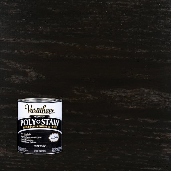 Varathane 1 qt. Espresso Gloss Oil-Based Interior Polyurethane and Stain