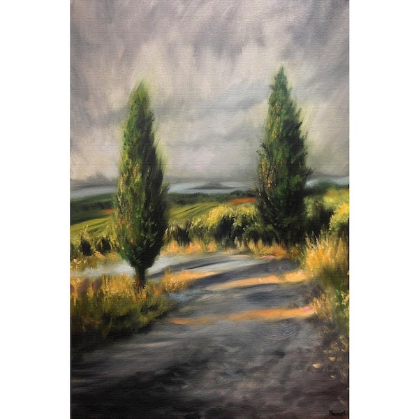 Unbranded "I'll Be There" by Marmont Hill Unframed Canvas Nature Art Print 24 in. x 16 in.