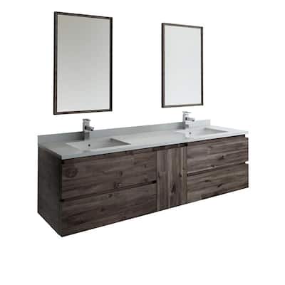 Double Sink Bathroom Vanities, 103 Inch Double Sink Bathroom Vanity With Makeup Table