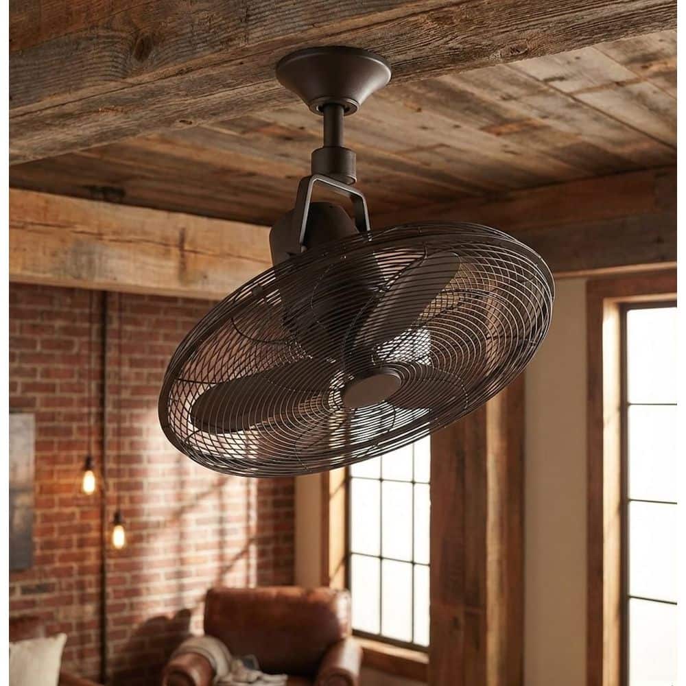 Detailed View of High-Efficiency Ceiling Fan
