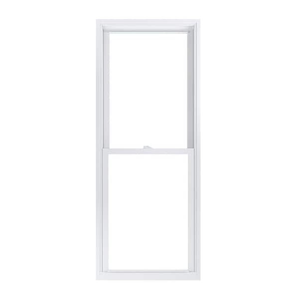 American Craftsman 27.75 in. x 69.25 in. 70 Pro Series Low-E Argon Glass Double Hung White Vinyl Replacement Window, Screen Incl
