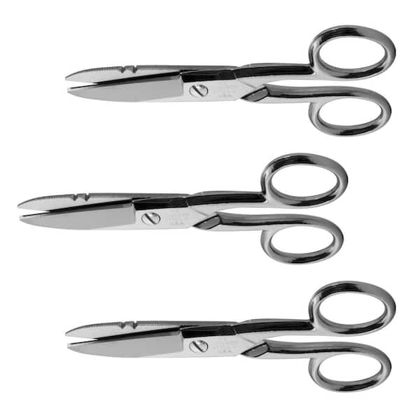 Jameson Electrician Splicer Scissors, 5-1/4 in. (3-Pack)