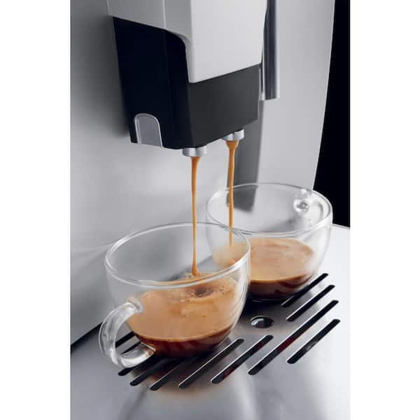 DeLonghi 10-Cup Black and SS Combination Coffee and Espresso Machine  COM530M - The Home Depot
