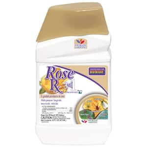 Rose Rx Multi-Purpose Fungicide, Insecticide and Miticide, 16 oz. Concentrated Solution for Organic Gardening