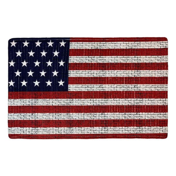 Better Trends Old Glory Collection With, Red White And Blue Rugs