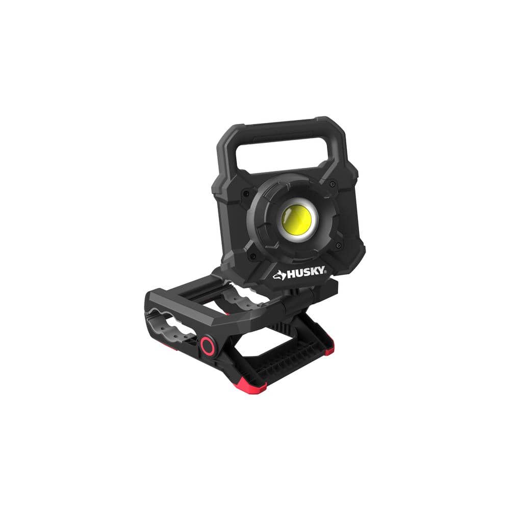 2500-Lumens Rechargeable LED Clamp Work Light