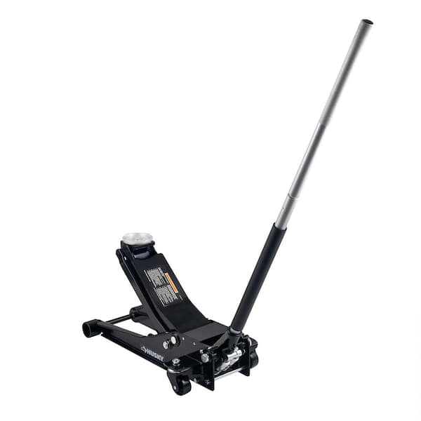 Husky - 3-Ton Low Profile Floor Jack with Quick Lift