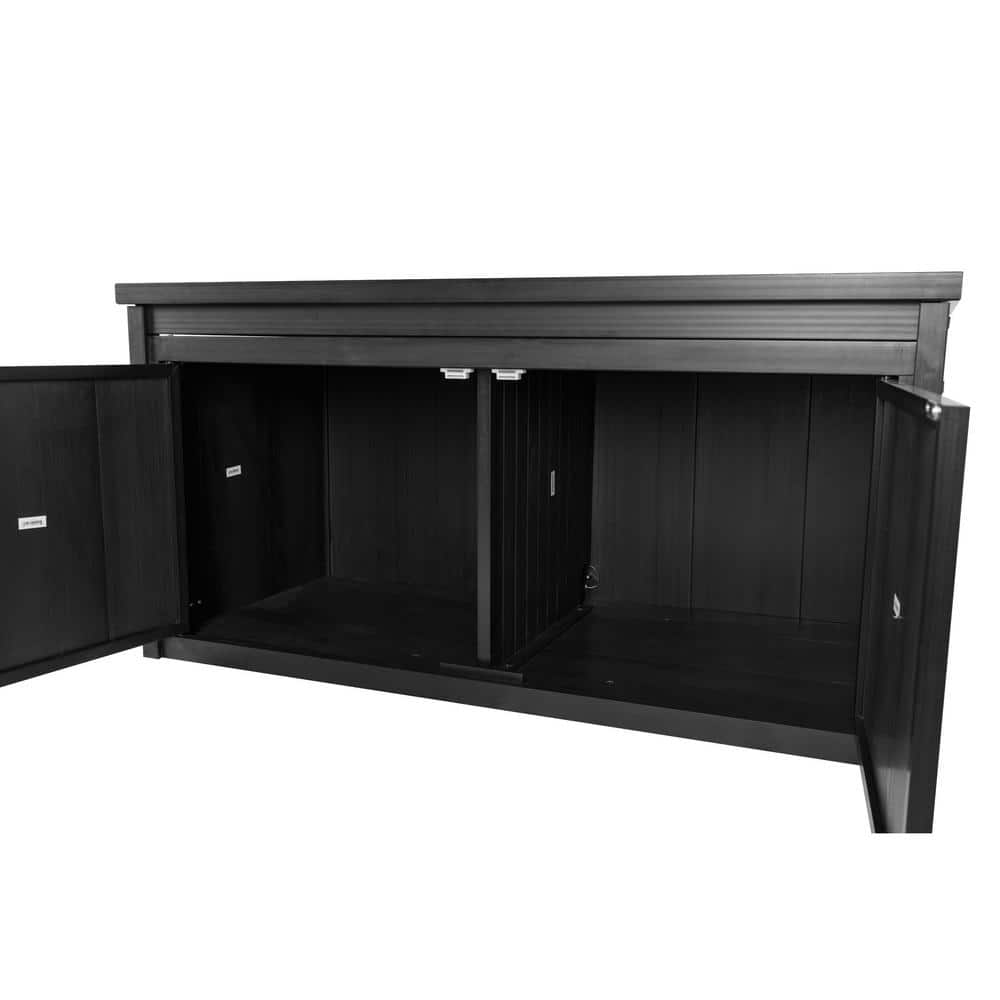Espresso ECOFLEX Cat Litter Box Enclosure Bench