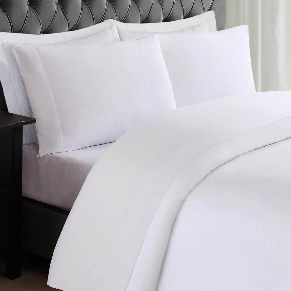 Anytime 3-Piece White Polyester Twin XL Sheet Set price history on PriceWatchPro