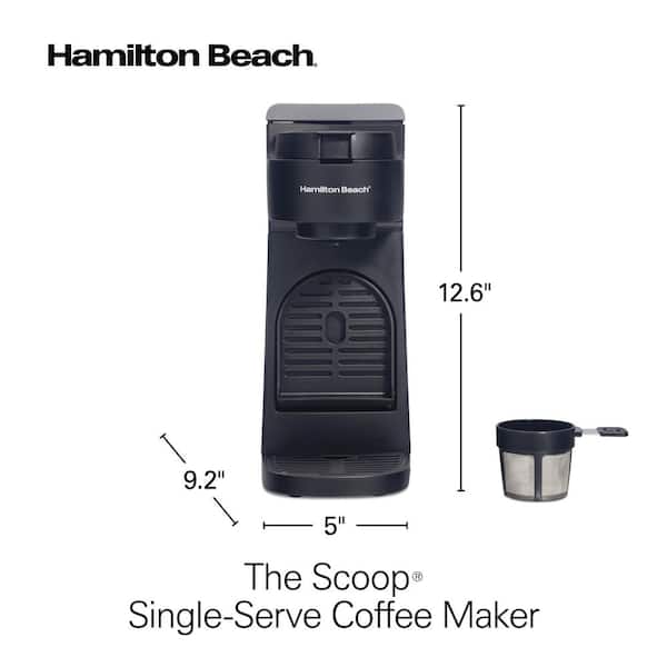 Hamilton Beach - The Scoop Single-Serve Coffee Maker - Black