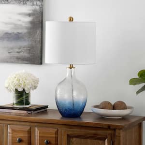 Merla 23.75 in. Ombre Blue Table Lamp