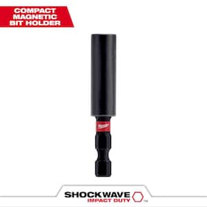SHOCKWAVE Impact Duty Compact Magnetic Bit Tip Holder
