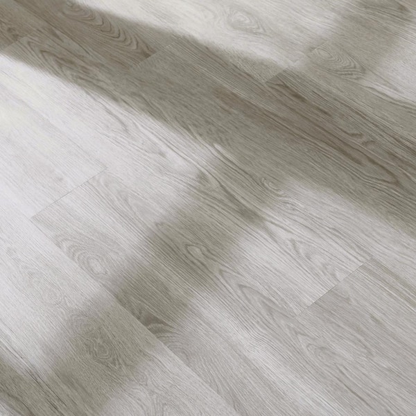 Mohawk Basics Waterproof Vinyl Plank Flooring in Alloy Gray 2mm, 8 x 48  (45.33-sqft/Carton)