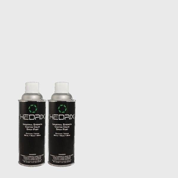 Hedrix 11 oz. Match of 610E-2 Winter Day Semi-Gloss Custom Spray Paint (2-Pack)