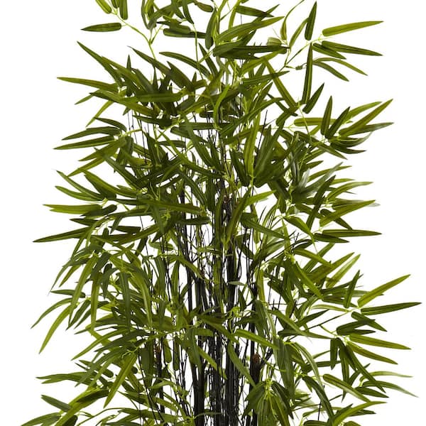 Nearly Natural 4 ft. Indoor/Outdoor Bamboo Artificial Tree 9101 - The Home  Depot
