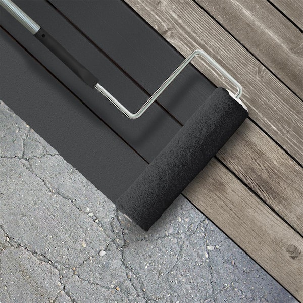 5 gal. #PPU26-23A Dark Secret Low-Lustre Enamel Interior/Exterior Porch and Patio Floor Paint