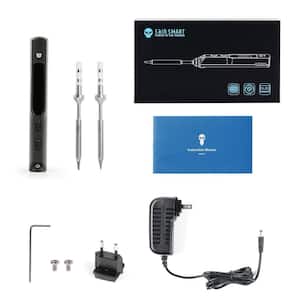 ToolPAC PRO32 Mini Smart Soldering Iron Tool Set with STM32 Chip, 2 Solder Tips, with 19-Volt/2.1 Amp Power Supply