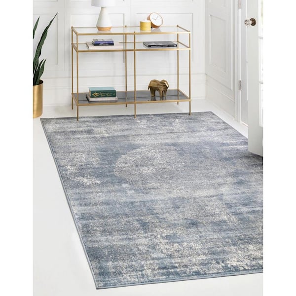 Portland Woodburn Blue 6 ft. x 9 ft. Area Rug
