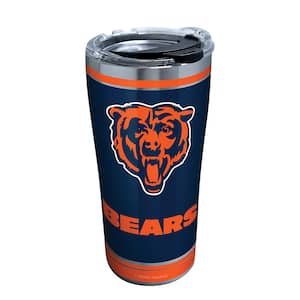 NFL Chicago Bears Touchdown 20 oz. Stainless Steel Tumbler with Lid