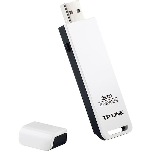TP-LINK N600 Wireless Dual-Band USB Adapter TL-WDN3200 - The Home Depot