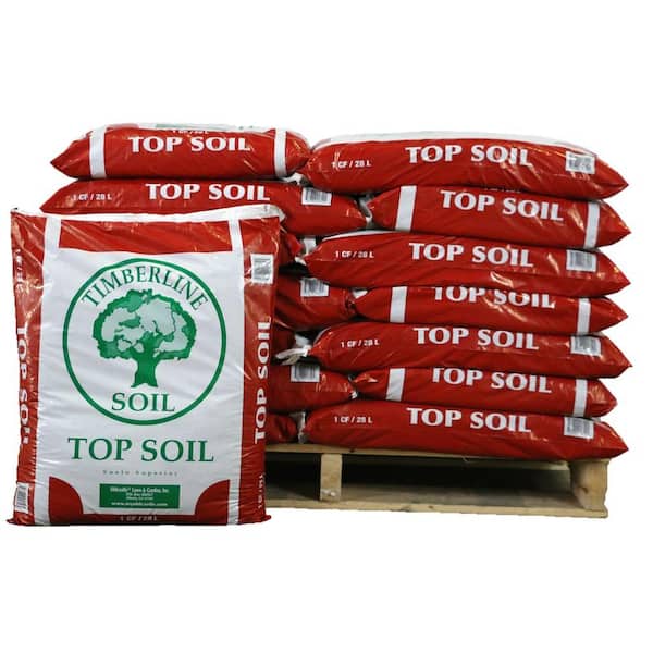 Timberline 1 cu. ft. Top Soil (65 Bags / 65 cu. ft. / Pallet)