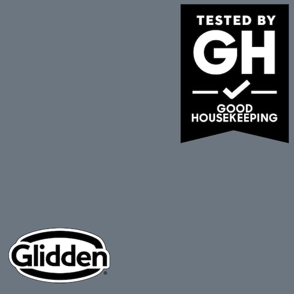 Glidden Premium 1 gal. #PPG1041-6 Sheffield Gray Satin Interior Latex Paint