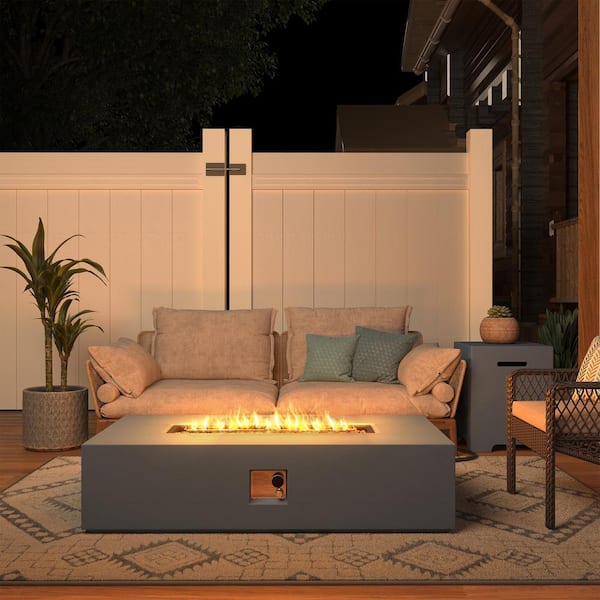 28 Outdoor Tabletop Fireplace - Black - Threshold™