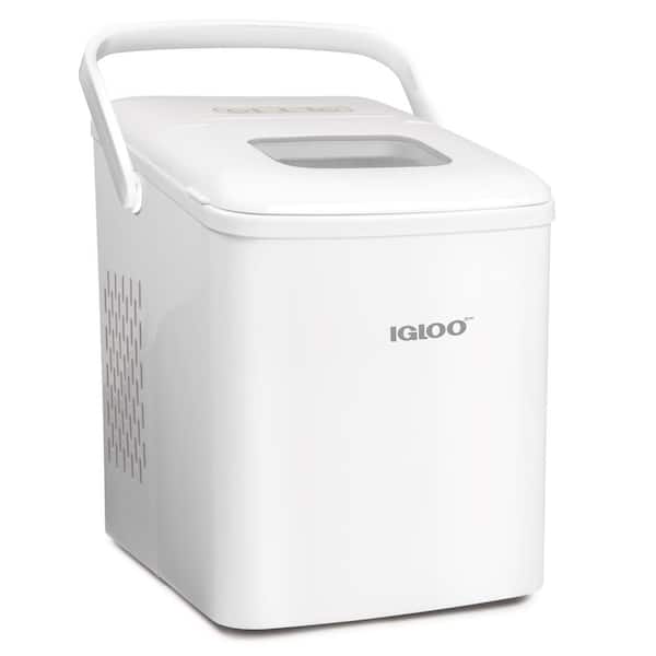 26 lb. Portable Countertop Ice Maker in White
