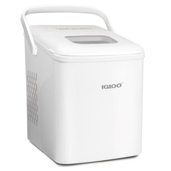 IGLOO 26 lb. Portable Countertop Ice Maker in WhiteICEB26HNWH The