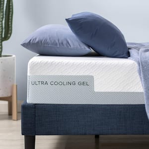 Ultra Cooling Gel 10 Inch Medium Smooth Top Twin Memory Foam Mattress